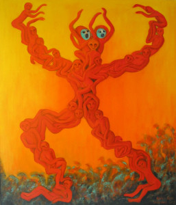 Vulcanus, 140 x 120 cm