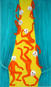 Vorhang auf!, 120 x 70 cm