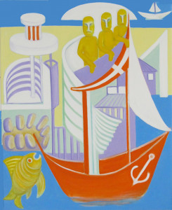 Wiking, 110 x 90 cm