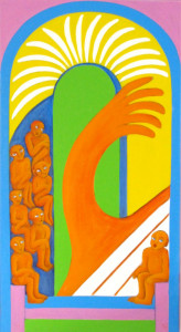 Zeus I - III (Tryptichon), 110 x 180 cm