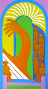 Zeus I - III (Tryptichon), 110 x 180 cm