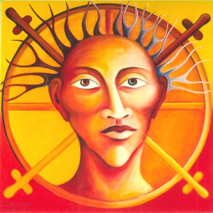 Hannibal, 100 x 100 cm