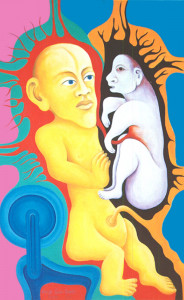 Klone, 130 x 80 cm