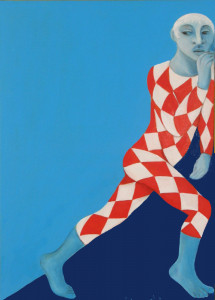 Lauscher, 70 x 50 cm